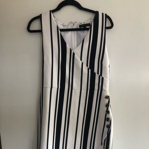 NWOT Banana Republic Striped Sheath Dress